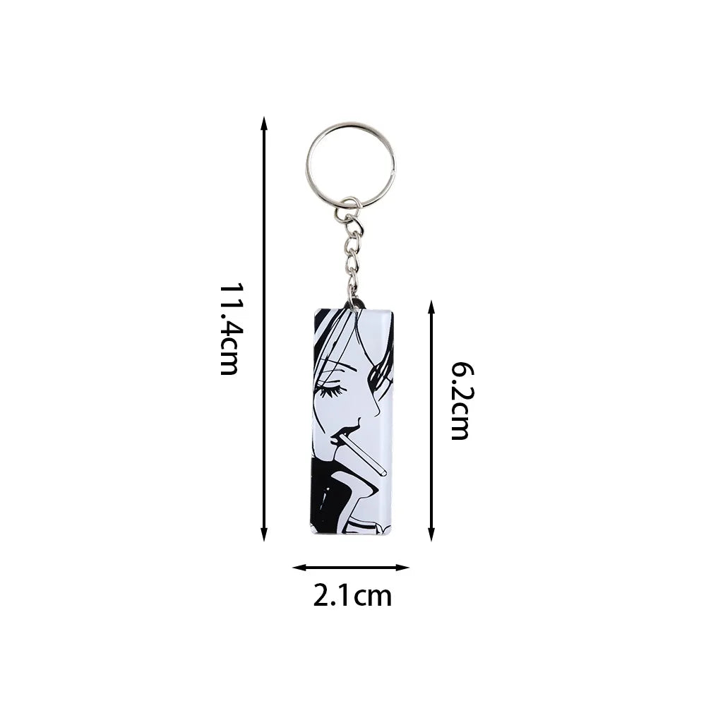 Nana Double-Sided Keychain