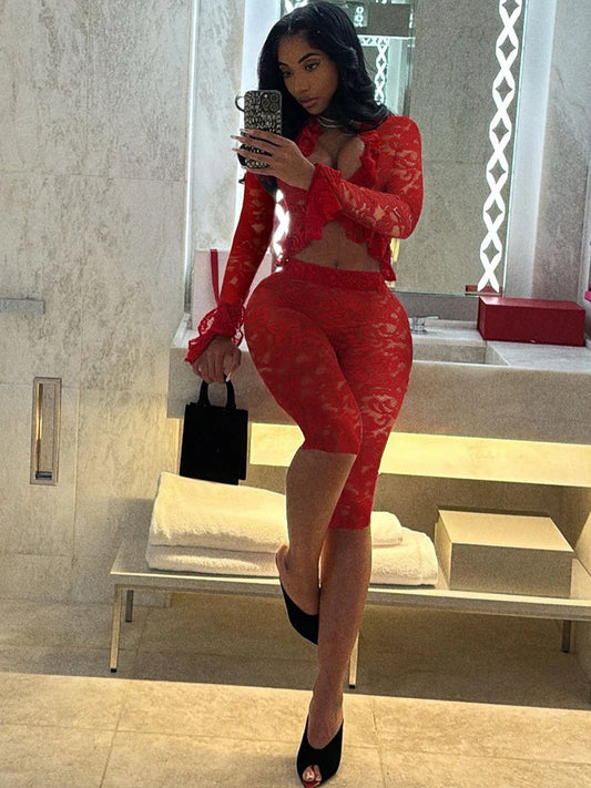 Sweet Whispers Lace Set