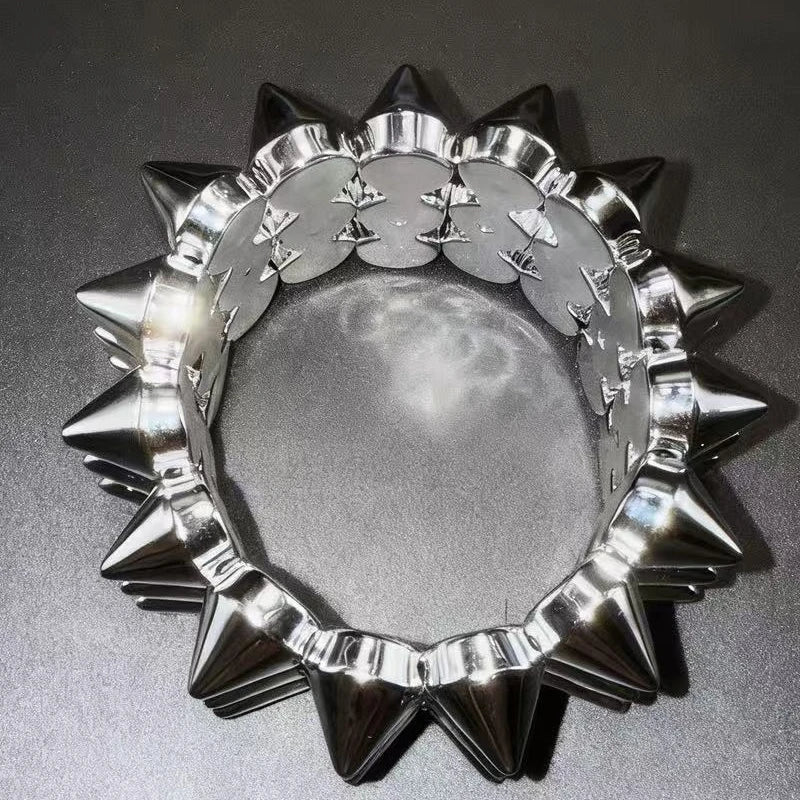 Prickly Triple Layer Stud Spiked Bracelet