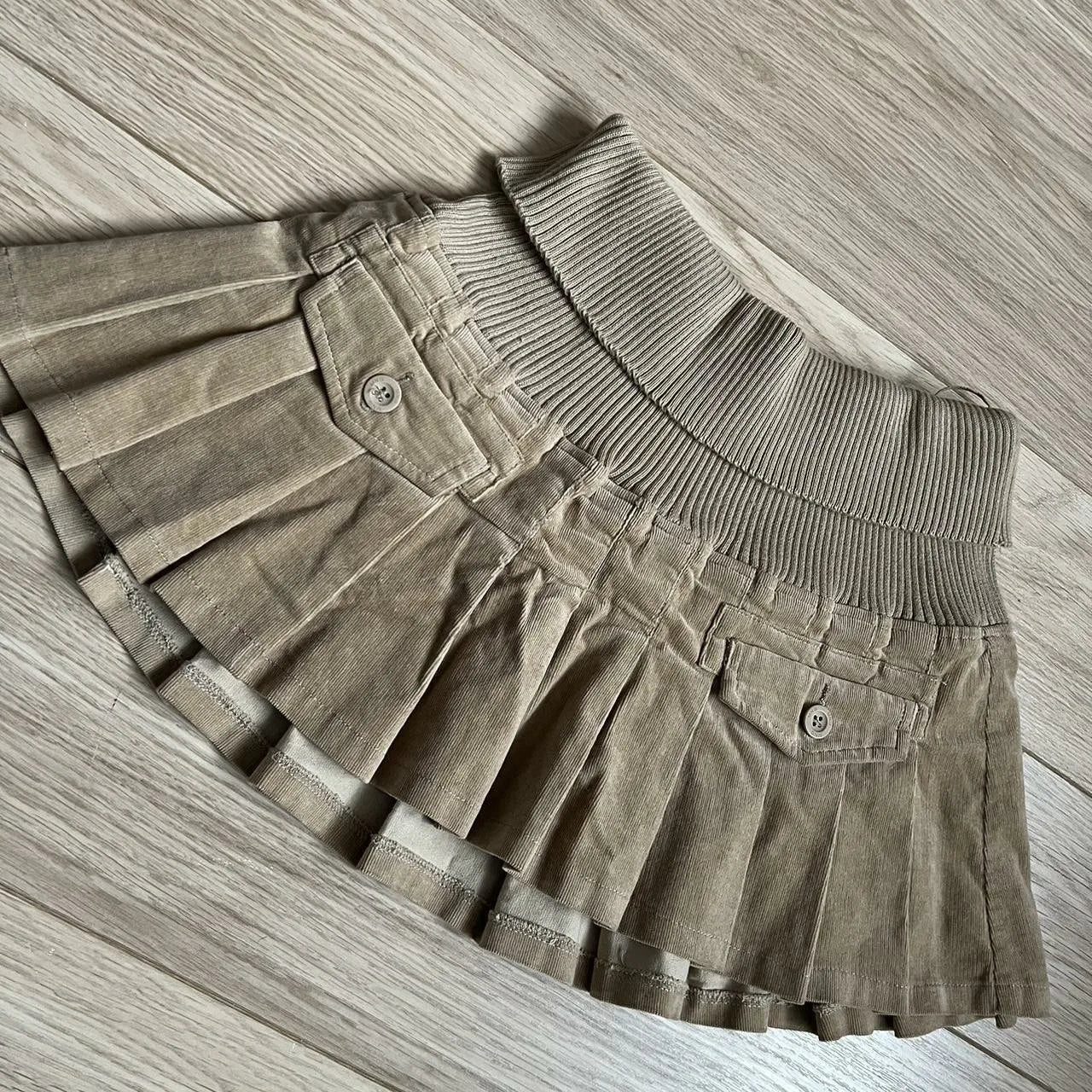 Army Brat Low Waist Skirt