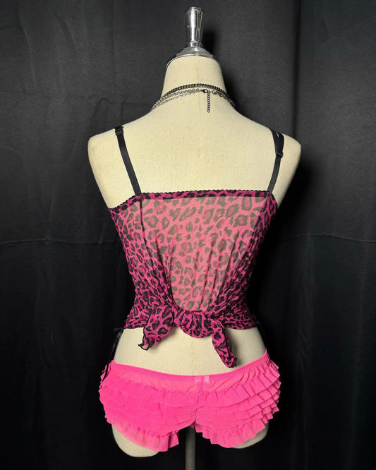 PurrfectPink Lingerie Top