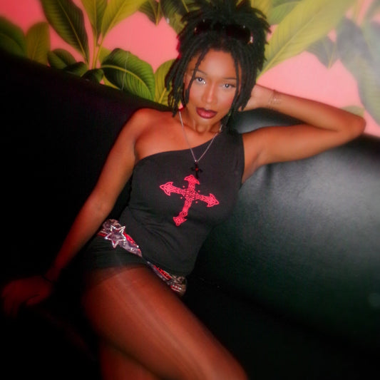 CrossMe Asymmetrical Top