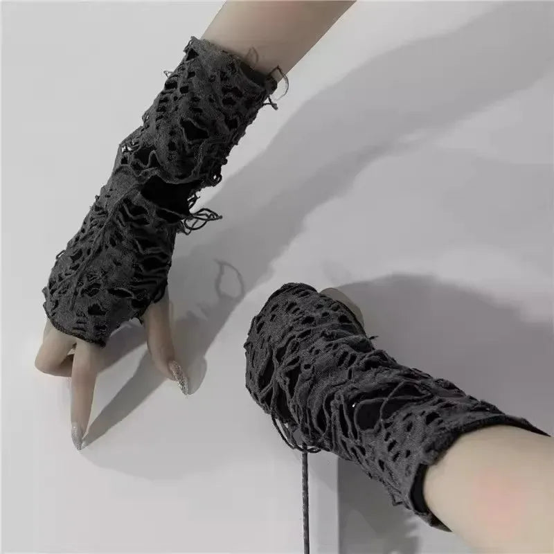 Distressed Grunge Gloves