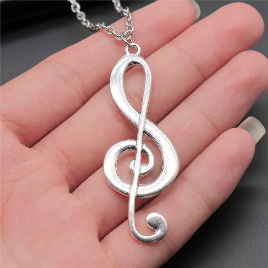 Treble Clef Pendant