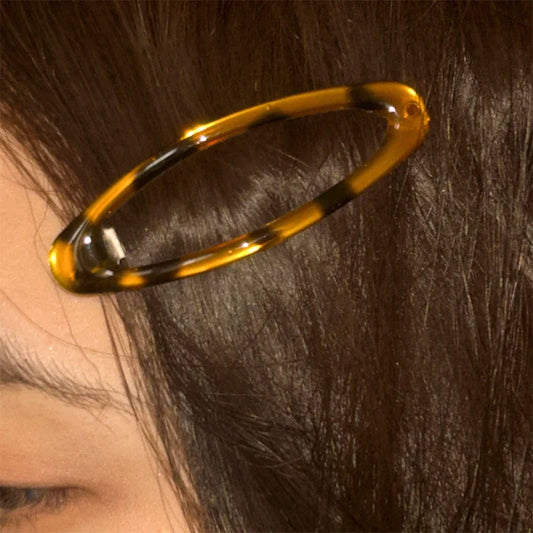 Feline Flair Oval Hair Clip