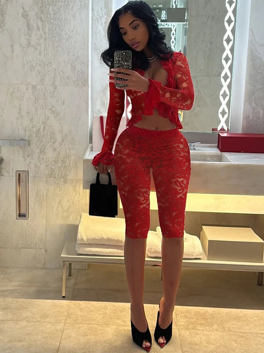 Sweet Whispers Lace Set