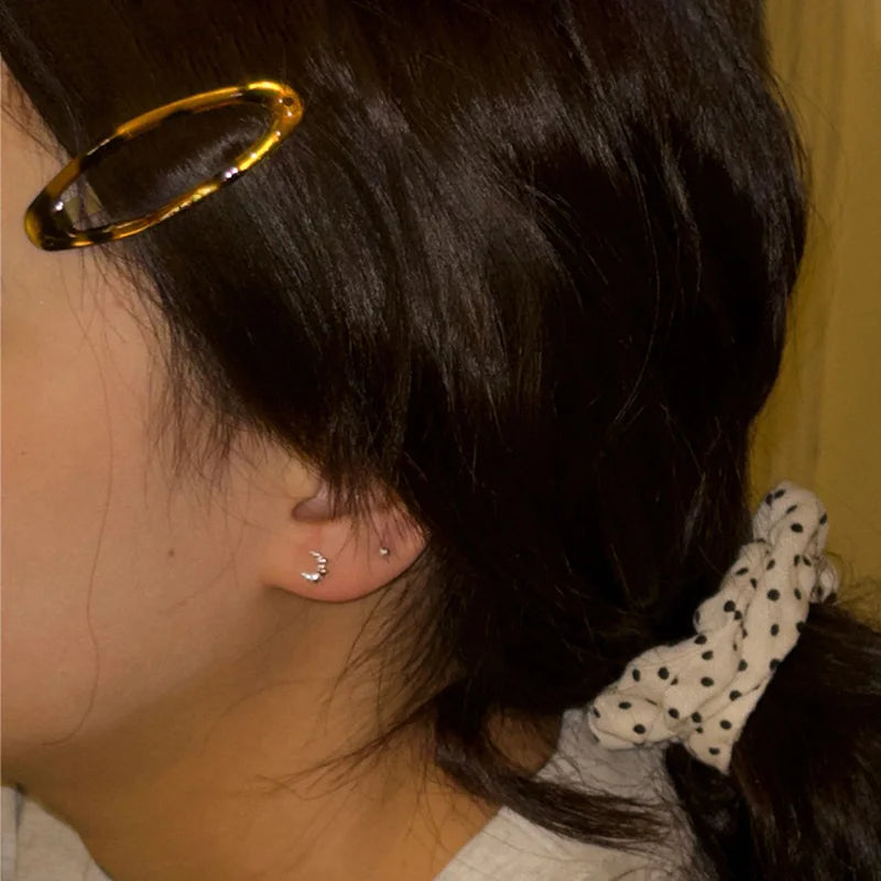 Feline Flair Oval Hair Clip