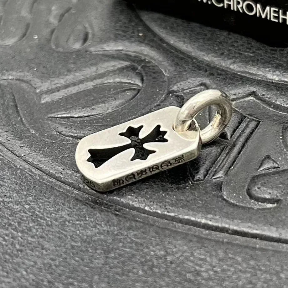 Crossfire Mini Tag Necklace