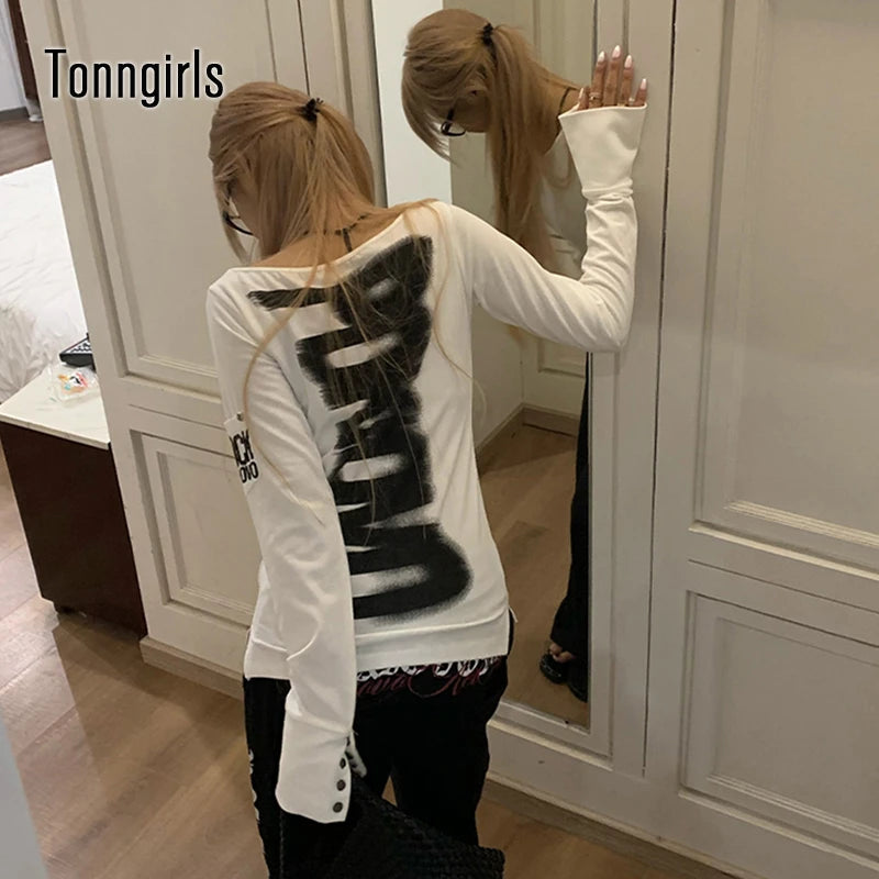 Poisonous Retro Print T-shirt