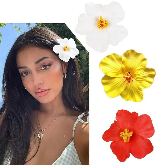 Hibiscus Kiss Hair Clip