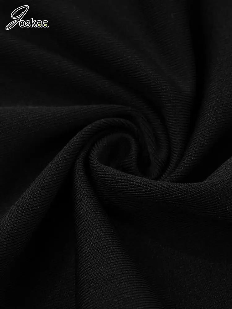 After Hours Deep V Backless Mini Dress