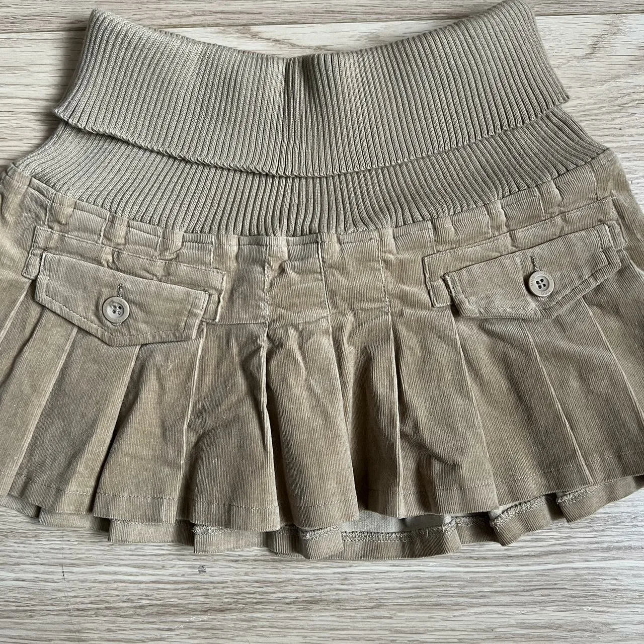 Army Brat Low Waist Skirt