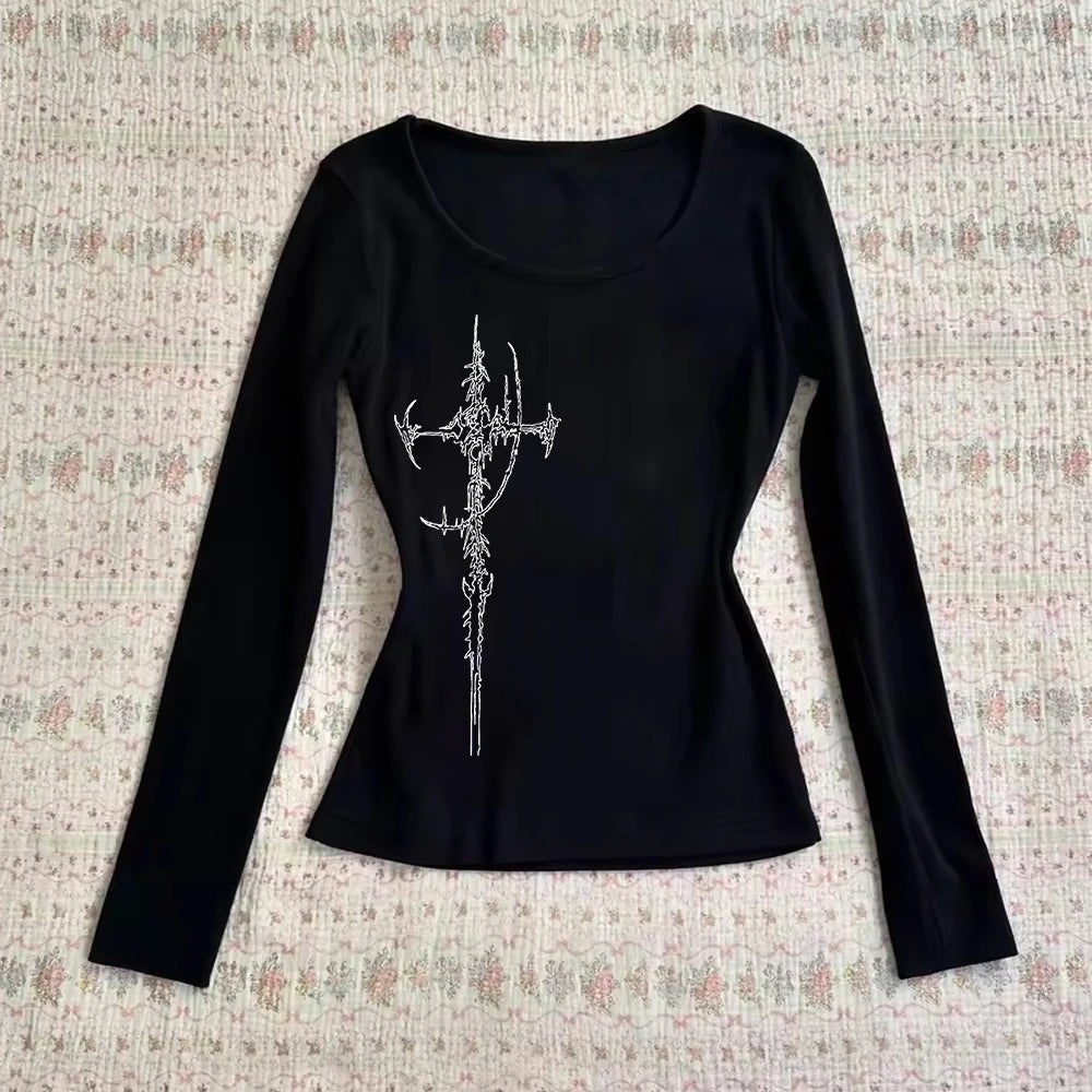 Saber Graphic Gothic Tee