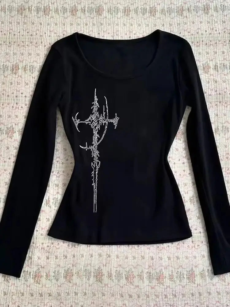 Saber Graphic Gothic Tee