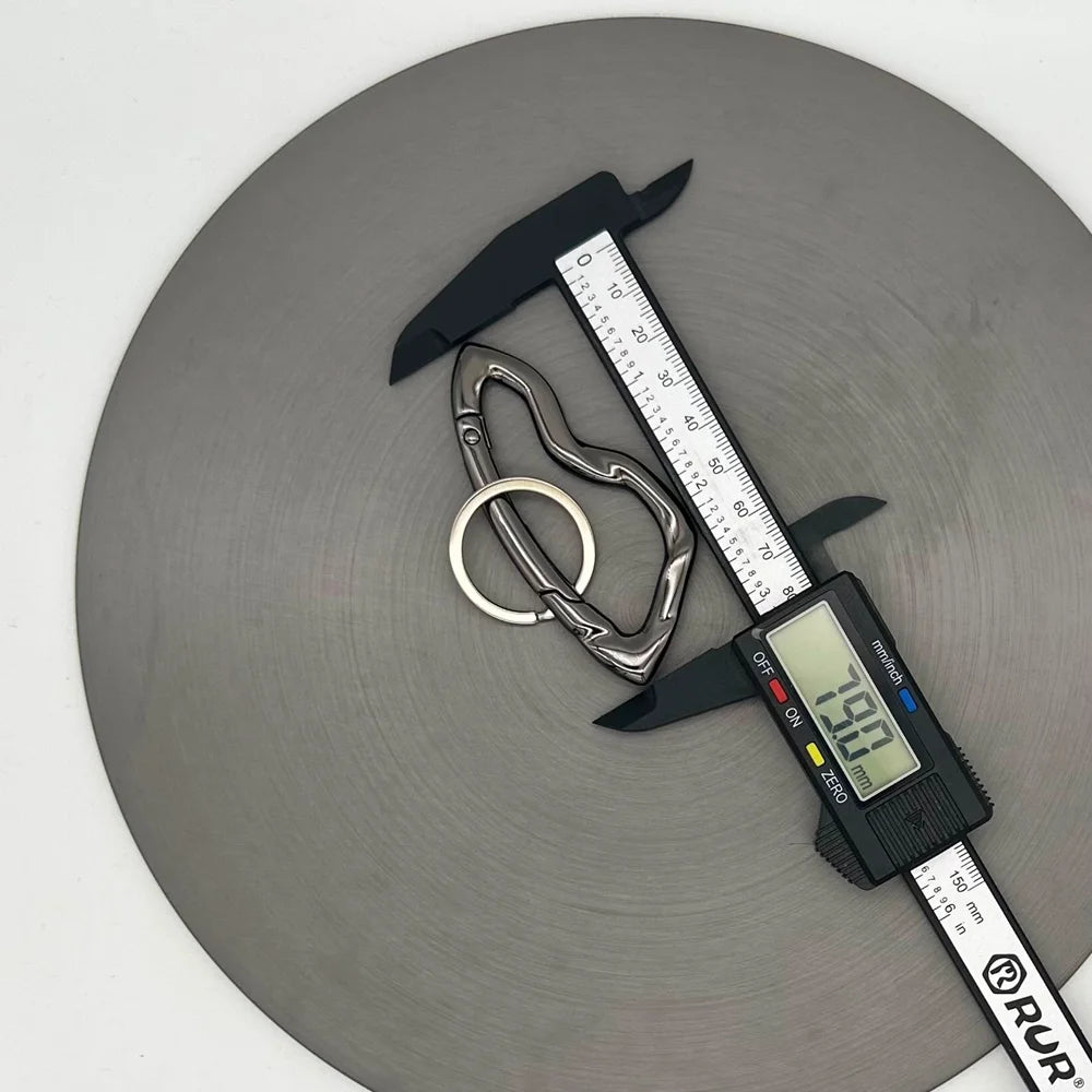 Cosmic Halo Punk Keychain