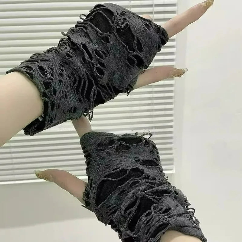 Distressed Grunge Gloves