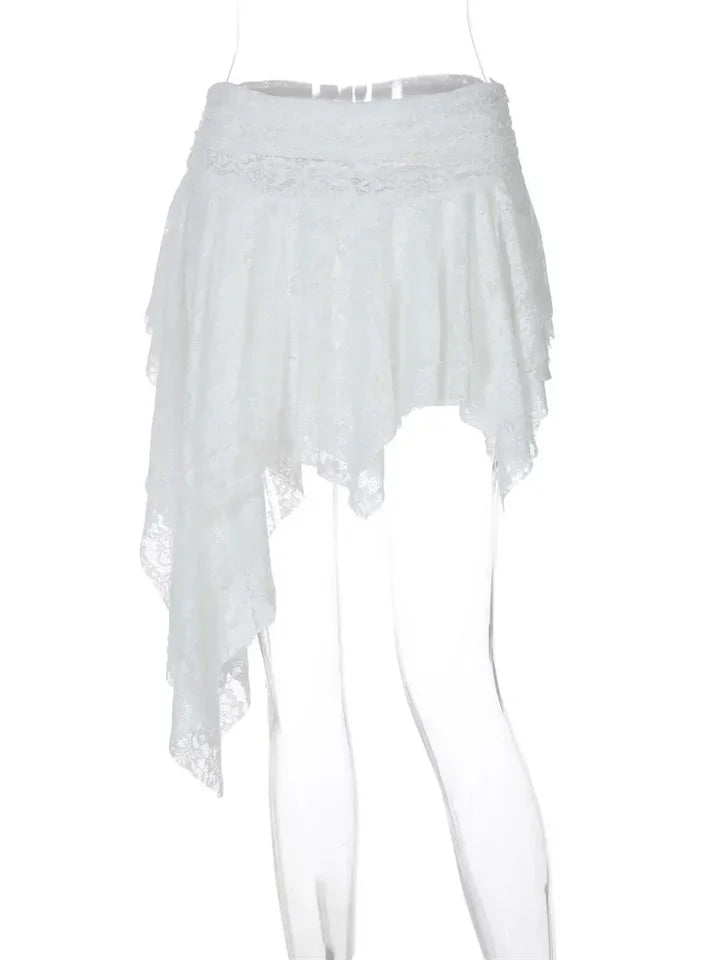 Aria Lace Midi Lace Skirt