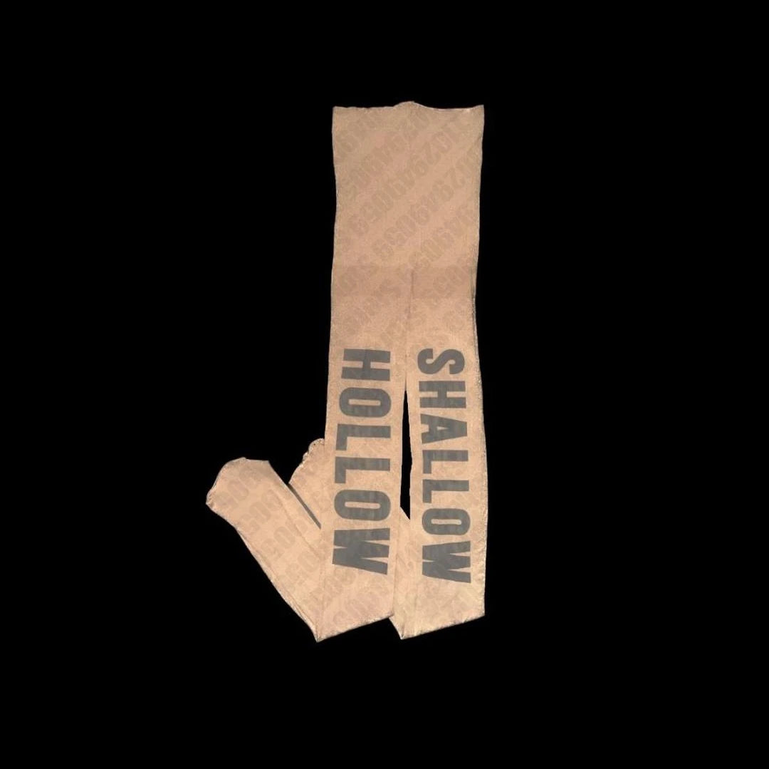 Ghost ina Shell Print Silk Stockings