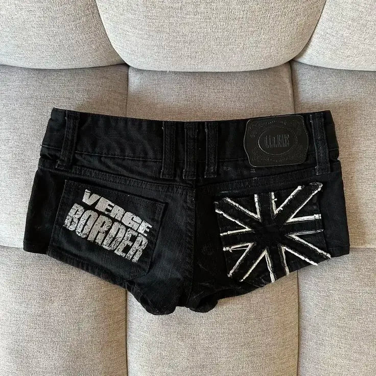 Borderline Brit Mini Shorts