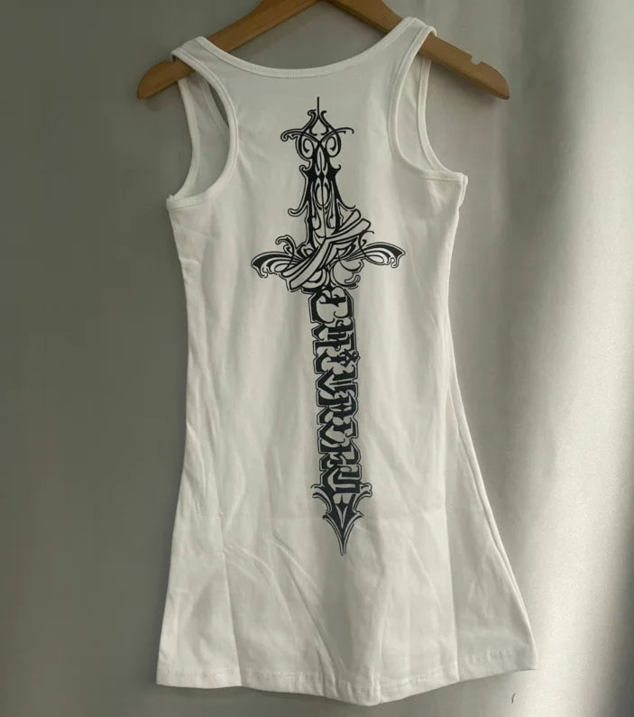 CyberSigil Cross Harajuku Tank Dress