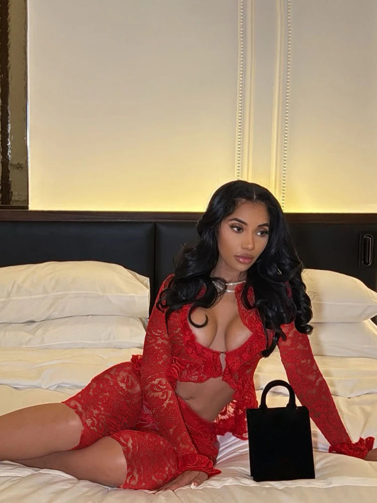 Sweet Whispers Lace Set