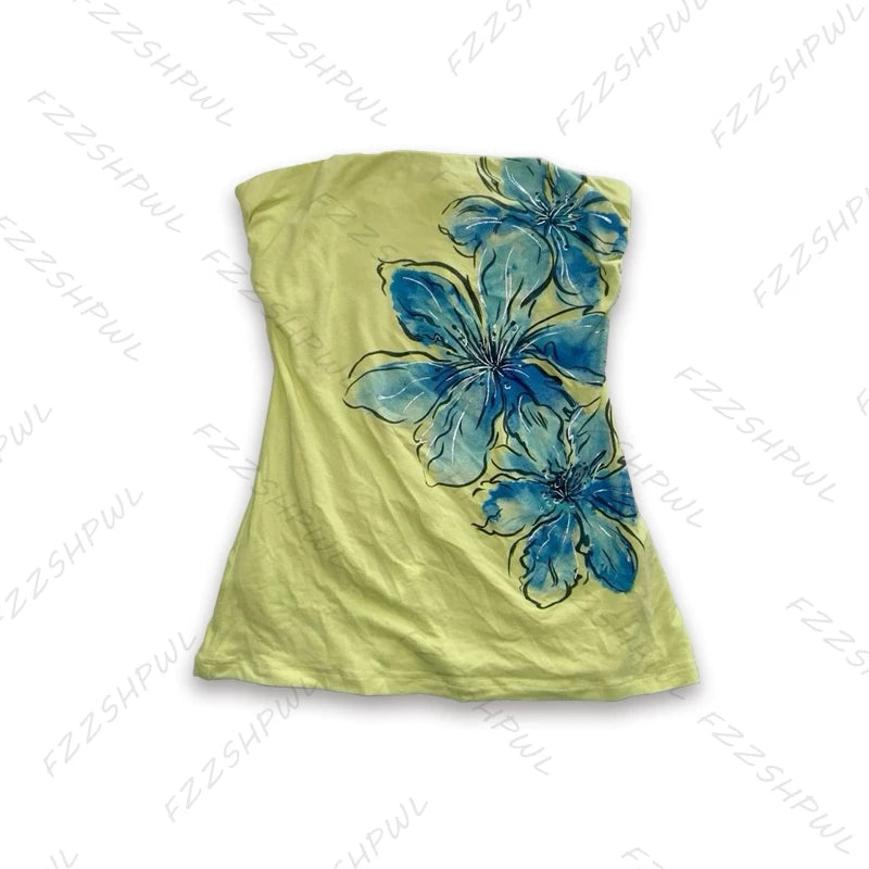 Morning Bloom Tube Top