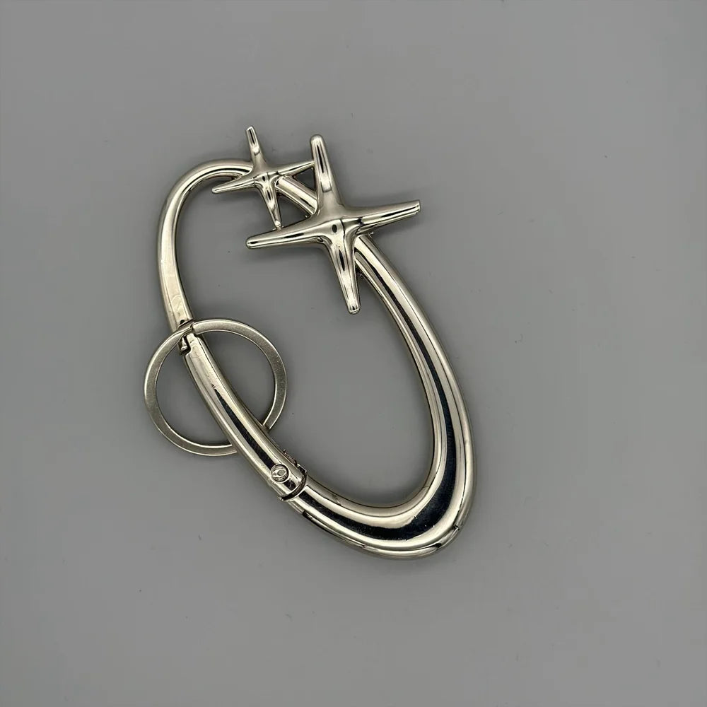 Cosmic Halo Punk Keychain