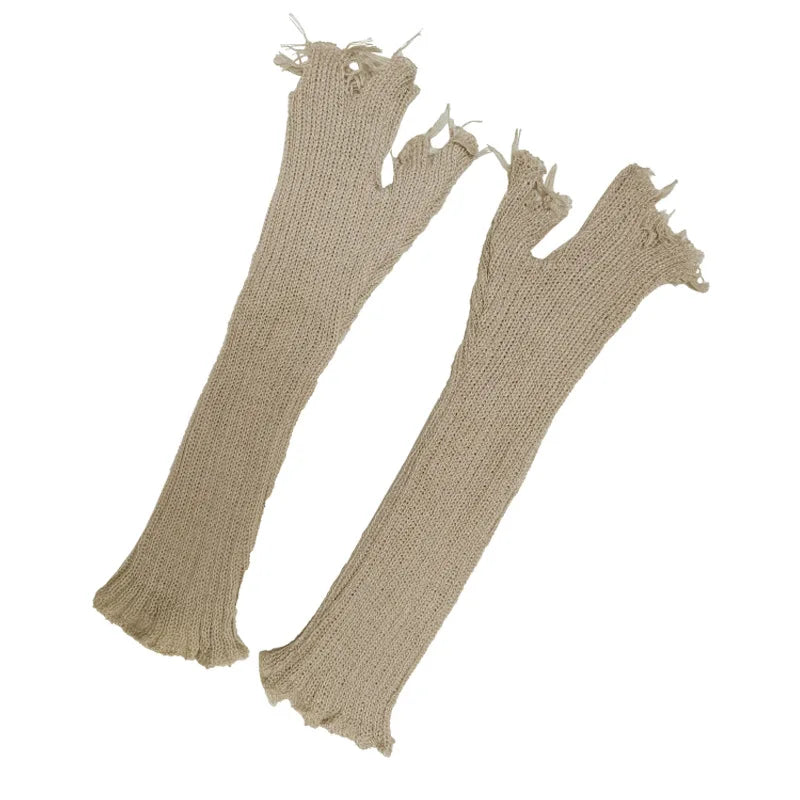 Distressed Fingerless Gloves