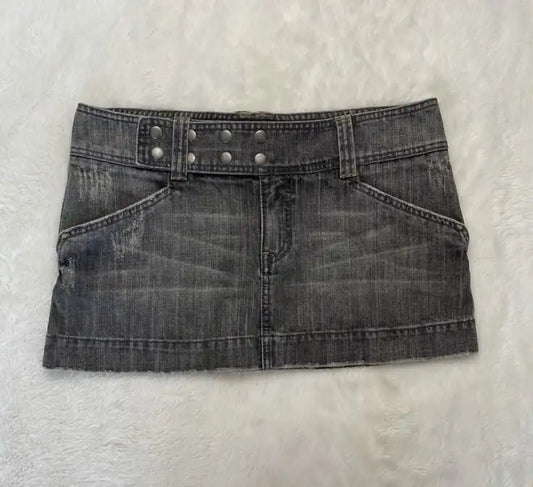 PunkPixie Denim Mini Skirt