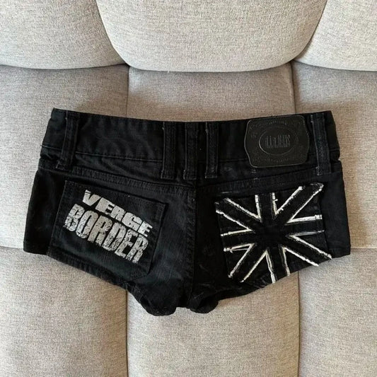 Borderline Brit Mini Shorts
