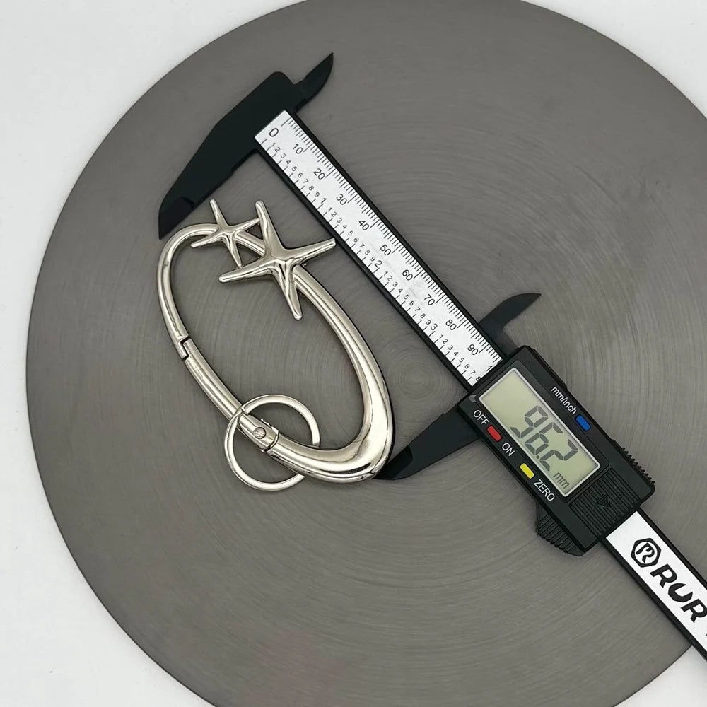 Cosmic Halo Punk Keychain