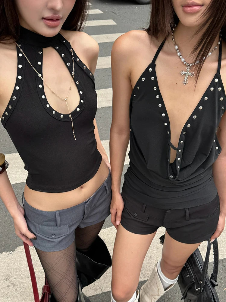 Club Voltage Rivet Halter
