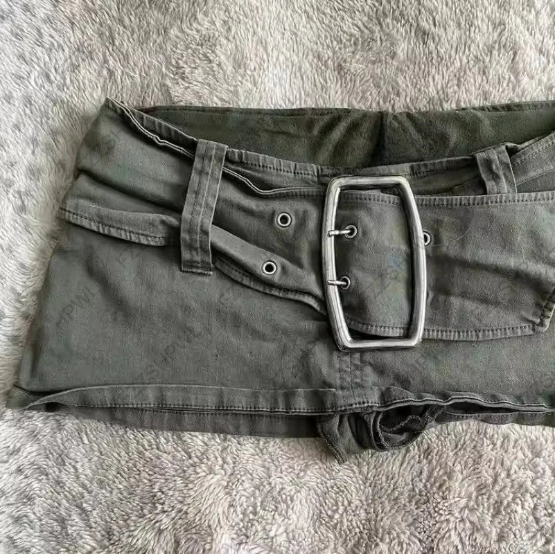 CruelGrey Grunge Mini Skirt