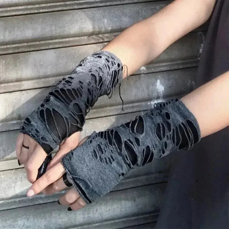 Distressed Grunge Gloves