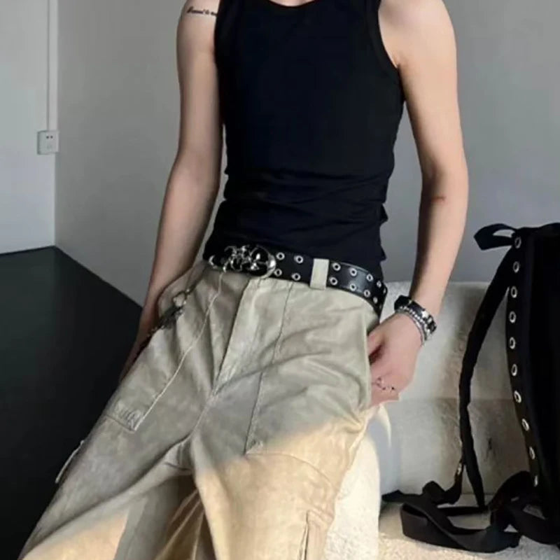 CyberSigil Leather Belt