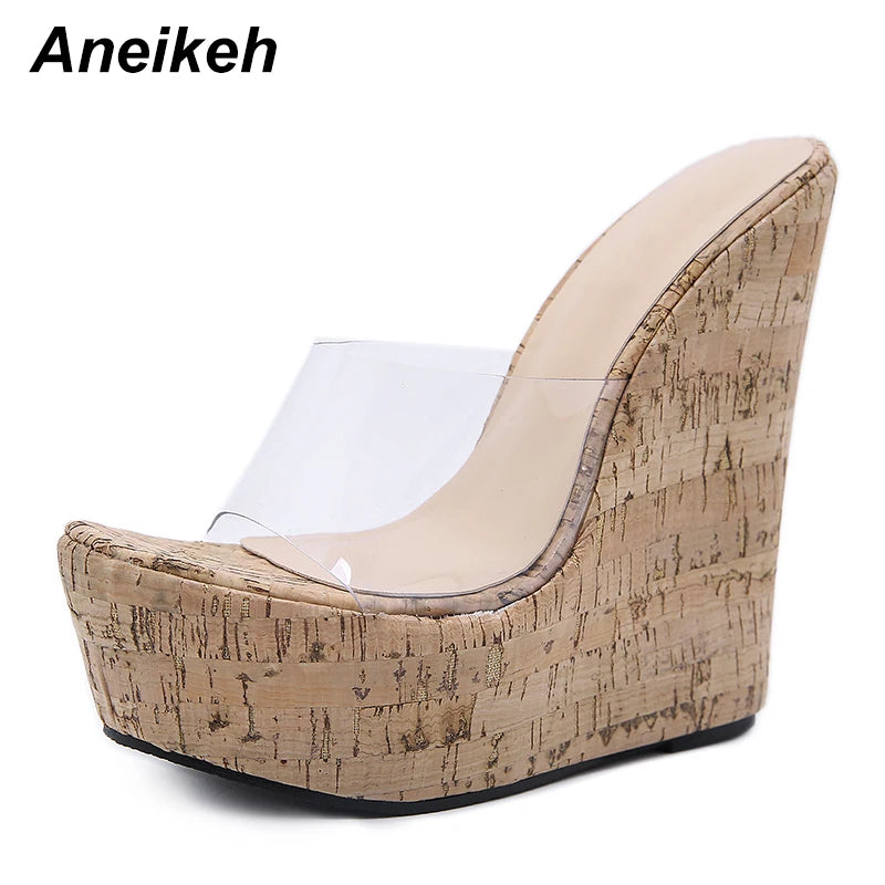 Beach Bliss Platform Wedge Sandals